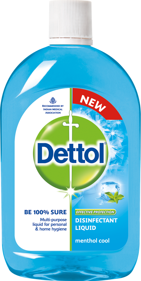 डेटॉल डिस्इन्फेक्टेन्ट लिक्विड मेंथोल कूल